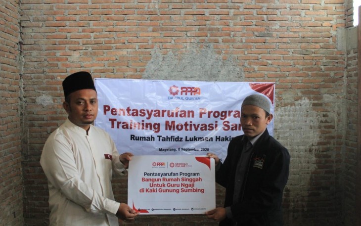 Rumah Singgah untuk Assatidz di Kaki Gunung Sumbing