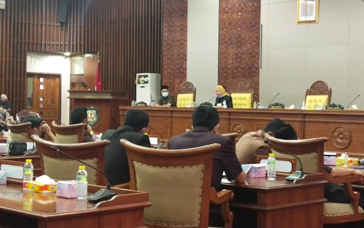 Paripurna DPRD Provinsi Bengkulu 