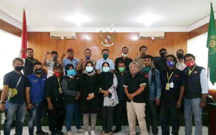 AWI Audiensi Dengan Ketua PN Majalengka