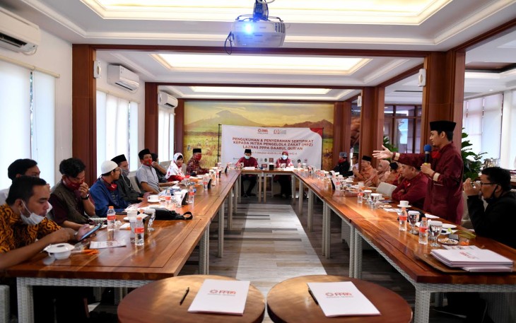 Laznas PPPA Daarul Qur'an Resmikan 26 Mitra Pengelola Zakat