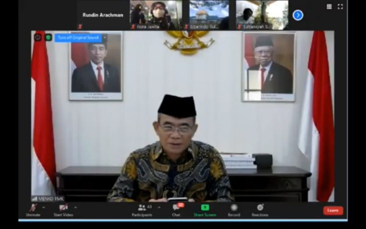 Menko PMK Muhadjir Effendy Launching Media Siberindo.co Secara Virtual