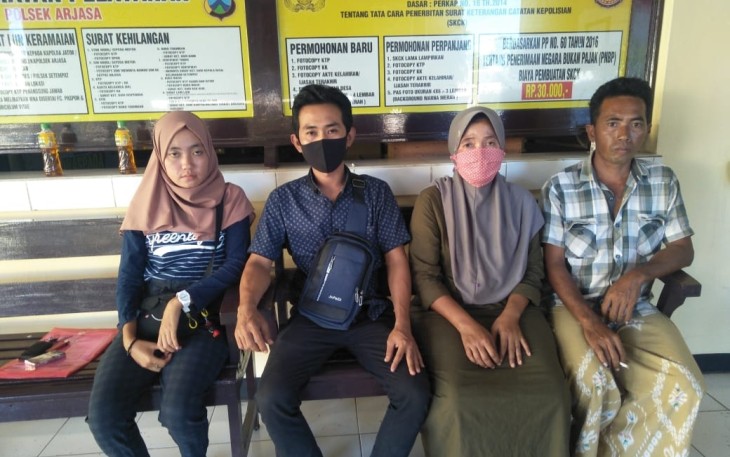 Ketua DPC Lembaga Bantuan Hukum  Pembela Tanah Air Mendampingi Raifa Korban Pengeroyokan  