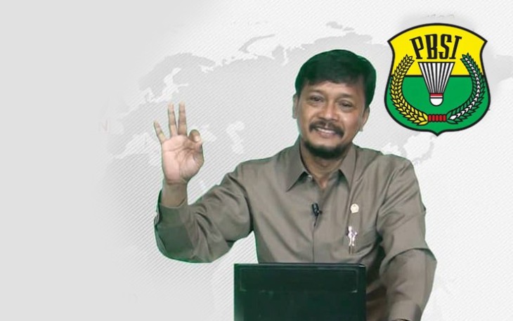 Ketua umum Pengprov PBSI Bengkulu Suharto MBA