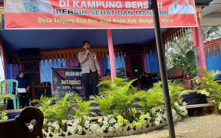 Polres Bengkulu Utara Launching Kampung Berseri