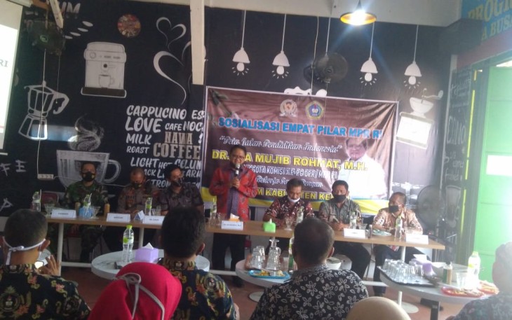 Mujib Rohmat Sosialisasi 4 Pilar MPR RI di Kendal