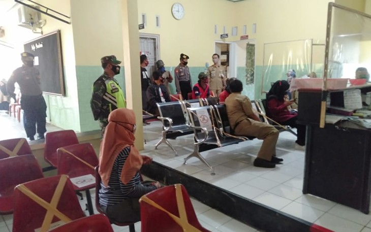 Pemerintah Kabupaten Purbalingga bersama Satgas Penanganan Covid-19  gencar melaksanakan operasi yustisi. Senin (9/11/2020)