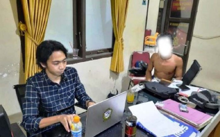 Terduga Pelaku Pencurian Diamankan 