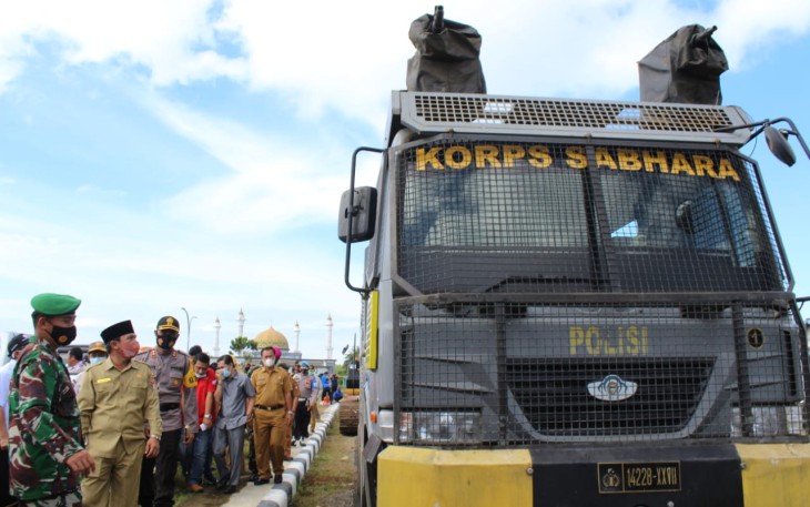 Polres Mukomuko Gelar Apel Siaga Bencana