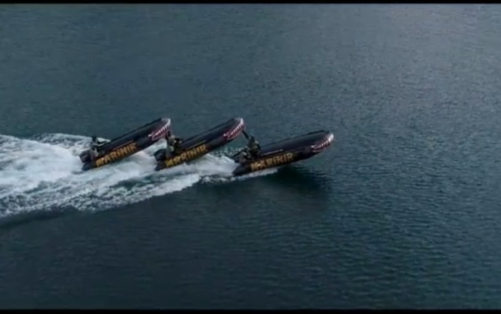 Yonmarhanlan VIII Bitung Juara 1 Lomba Ketrampilan dan Ketangkasan Rubber Boat