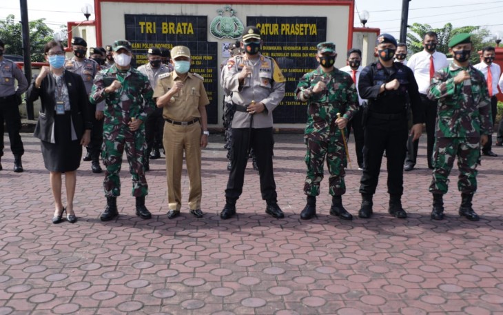 Apel Gelar Pasukan Operasi Lilin Toba 2020