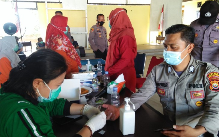 Amankan Pilgub 2020 Polres Bengkulu Tengah Kerahkan 145 Personil