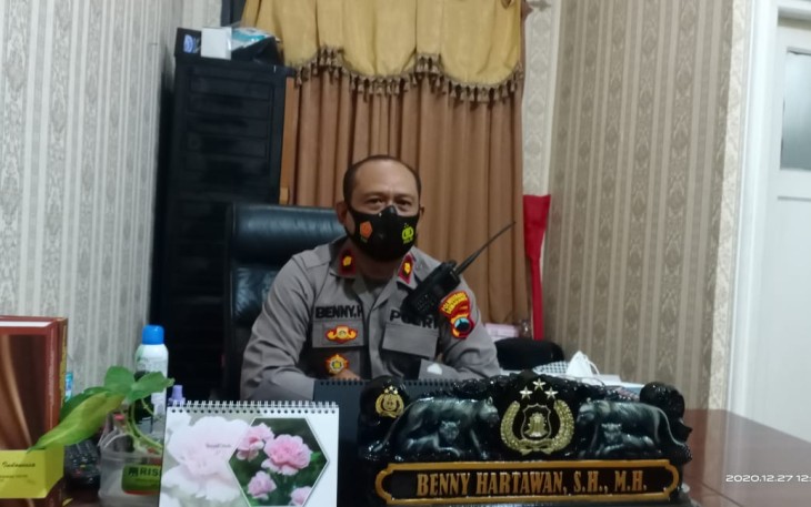 Kapolsek Banyumanik Kompol Benny Hartawan