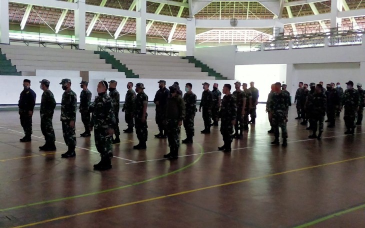 Dua Prajurit Satgaster Kodim 0715/Kendal Kembali Dari Penugasan