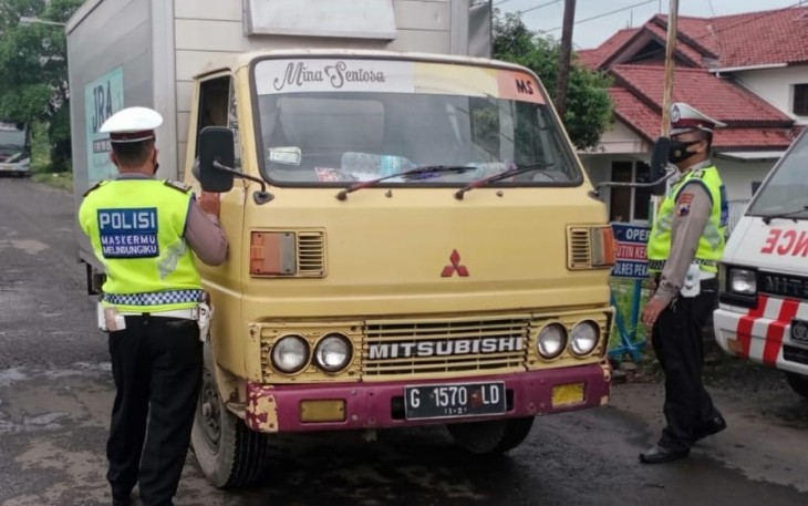 Jajaran Polres Pekalongan Melakukan Operasi Yustisi