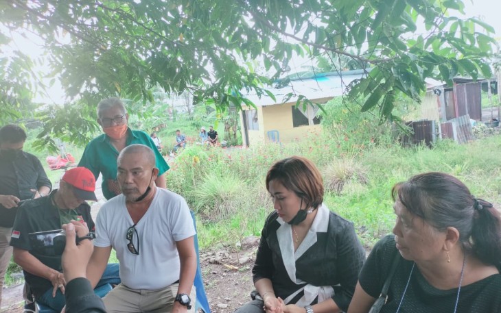 Kepala Bidang Aset Lembaga Adat Bantik Fanny Sengkey Angka Bicara