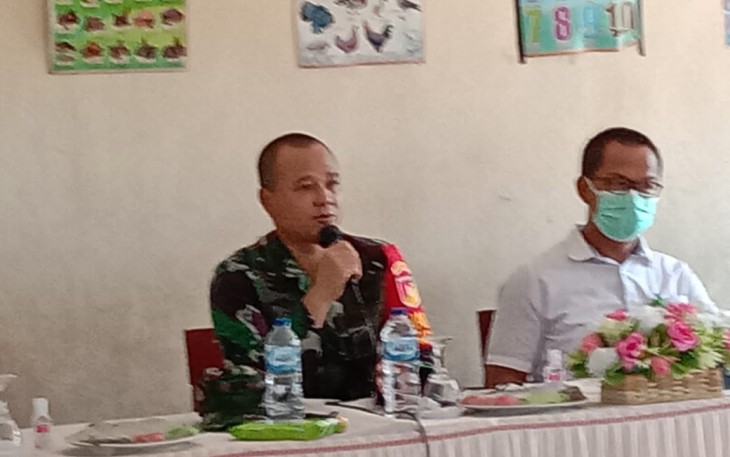 Dandim 1310/Bitung Tinjau Lokasi Penawaran Penyu