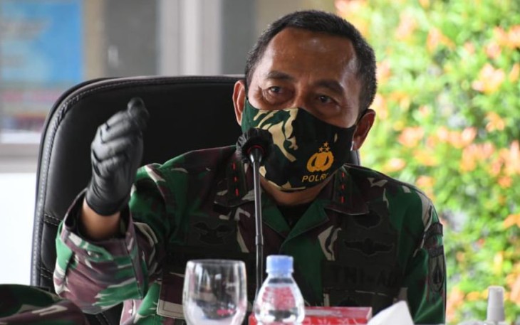 Pangdam IV/Diponegoro Mayjen TNI Bakti Agus Fadjari SIP MSi saat memberikan keterangan kepada Media