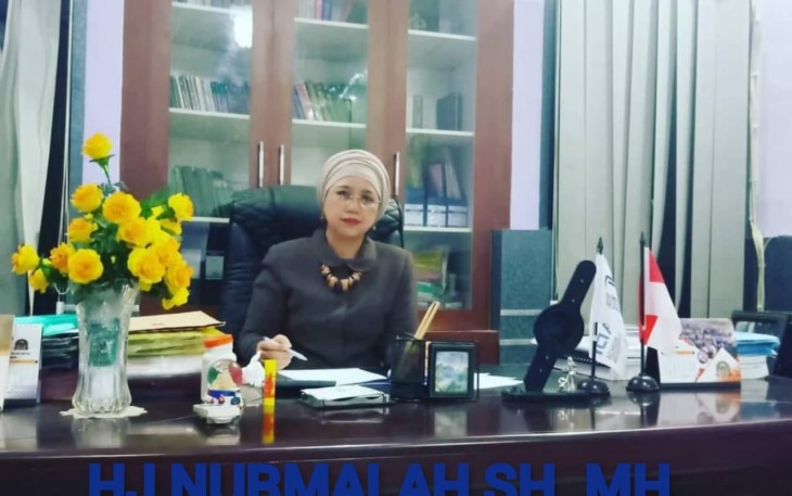 WaSekjen Peradi Pusat, Ketua DPC Peradi Palembang, Managing Kantor Hukum Hj. Nurmalah SH. MH and asociate Semarang, Hj Nurmalah SH. MH.