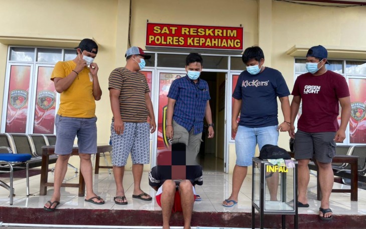 Terduga Pelaku Diamankan   