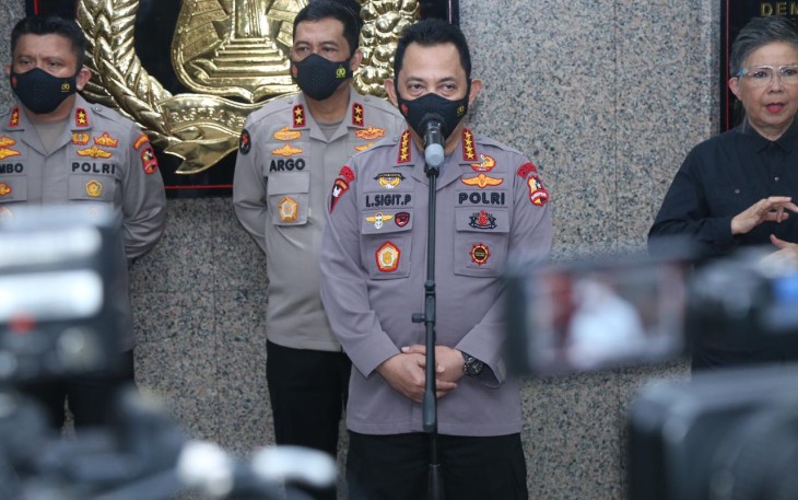 Kapolri Jenderal Listyo Sigit Prabowo 