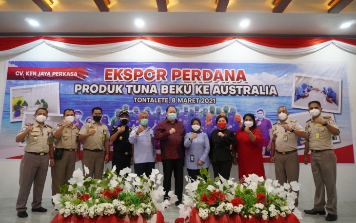Guna Untuk Pemulihan Ekonomi,Bea Cukai Bitung Dorong Ekspor Perikan Kemancanegara