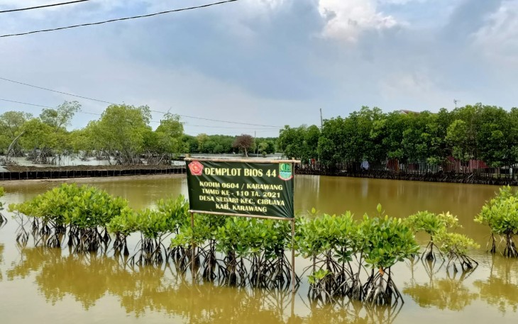 Demplot BIOS-44 Satgas TMMD Ke-110 Kodim 0604/Karawang