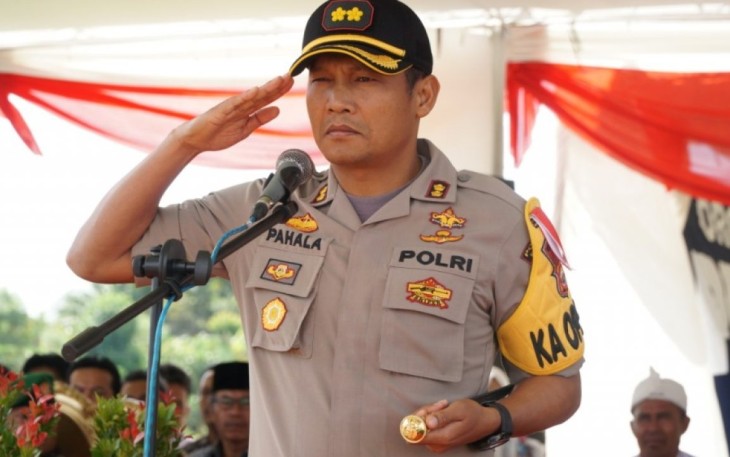 Kapolres Bengkulu AKBP Pahala Simanjuntak SIK
