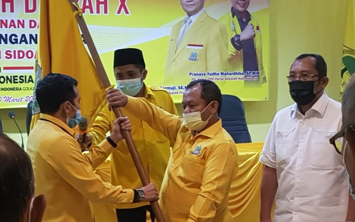 Adam Rusydi Pimpin Golkar Sidoarjo