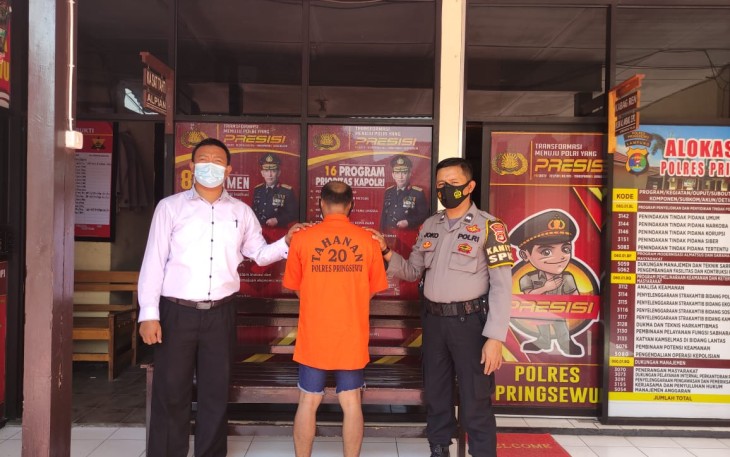 Terduga Pelaku Diamankan      