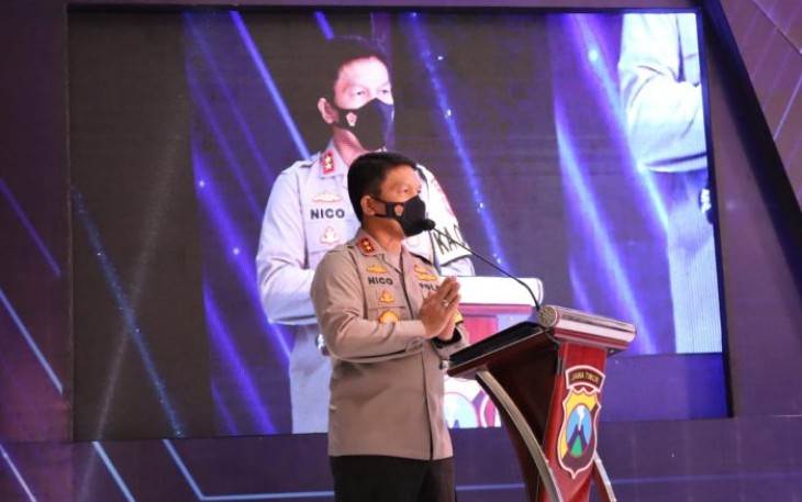 Kapolda Jawa Timur Irjen Pol Dr Nico Afinta SIK SH MH