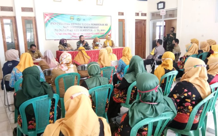 Kodim 0617/Majalengka, menggelar kegiatan program KB kesehatan semester I, tahun 2021.