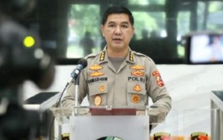 Kabagpenum Divisi Humas Polri Kombes Ahmad Ramadhan 