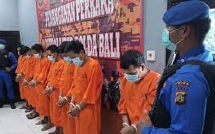 Polda Bali Ringkus Pengedar Narkoba Jaringan Lapas