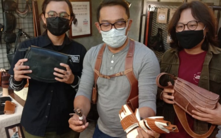 Ridwan Kamil Berkolaborasi dengan Anak Muda Kreatif Surabaya 