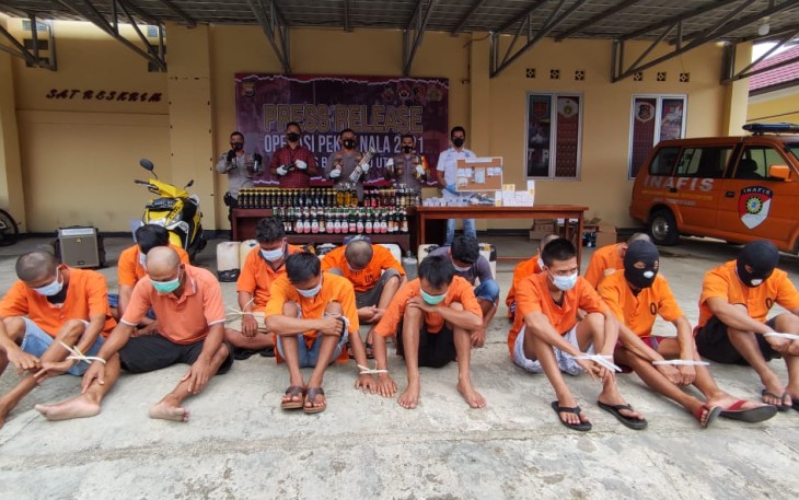 Terduga Pelaku Diamankan    