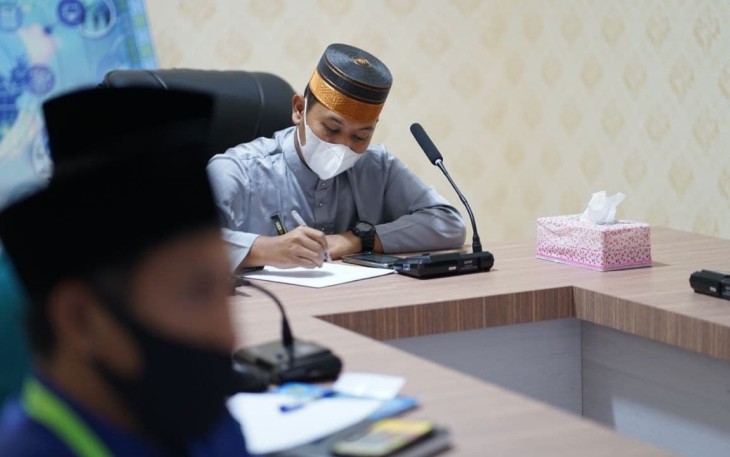 Wakil Bupati Lingga Ikuti Rapat Pelepasan HPK dengan Kementrian LHK