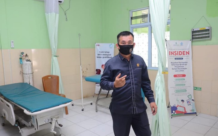 Ketua DPRD Kabupaten Lingga Ahmad Nasirudin
