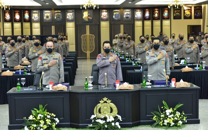 Kapolri Minta Penguatan Transformasi Menuju Polri Presisi 