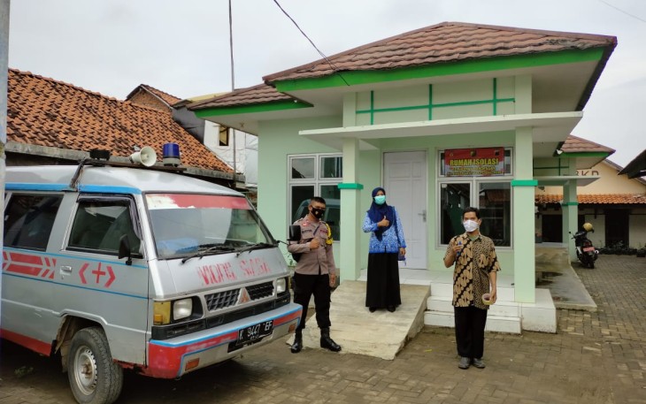 Kapolsek Pekalongan Utara Bersama Forkompimcam Cek Lokasi Isolasi Covid-19.