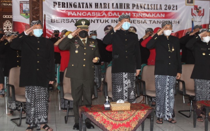 Upacara Hari Lahir Pancasila Secara Virtual