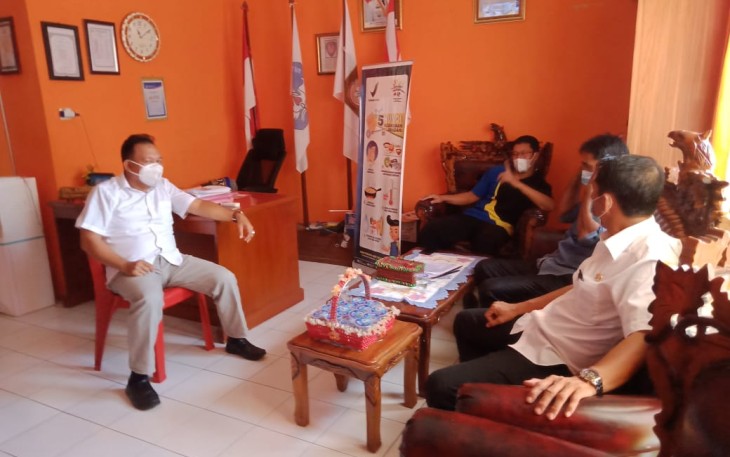 Pemdes Suka Banjar dan Tanjung Bunga Datangi SMAN 1 Kaur