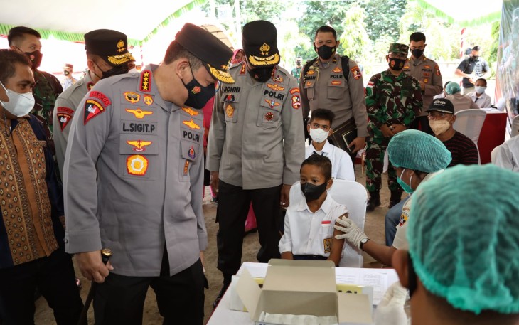 Kapolri Sebut Peran Tokoh Lintas Agama Bantu Percepatan Vaksinasi di Labuan Bajo