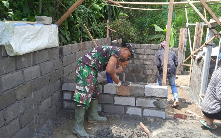Banyak Munculnya Tukang Dadakan di TMMD 112 Kodim 0818/Malang-Batu