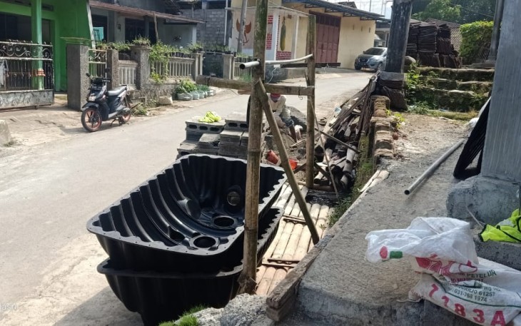 Septic Tank Biofilter Milik Bapak Mian Siap Dipasang