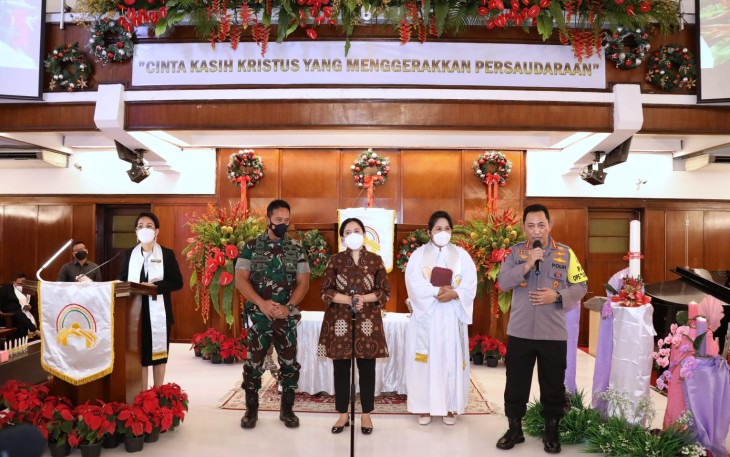 Kapolri Pastikan Beri Pelayanan dan Pengamanan Optimal di Perayaan Natal dan Tahun Baru