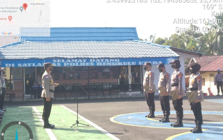 Apresiasi Kinerja Anggota, Kapolres Bengkulu Utara Berikan Reward