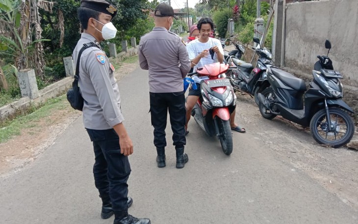 Kapolsek Cingambul-Polres Majalengka, Sebagai Upaya Tingkatkan Kesadaran Masyarakat, Polisi Terus Gencarkan Ops Yustisi