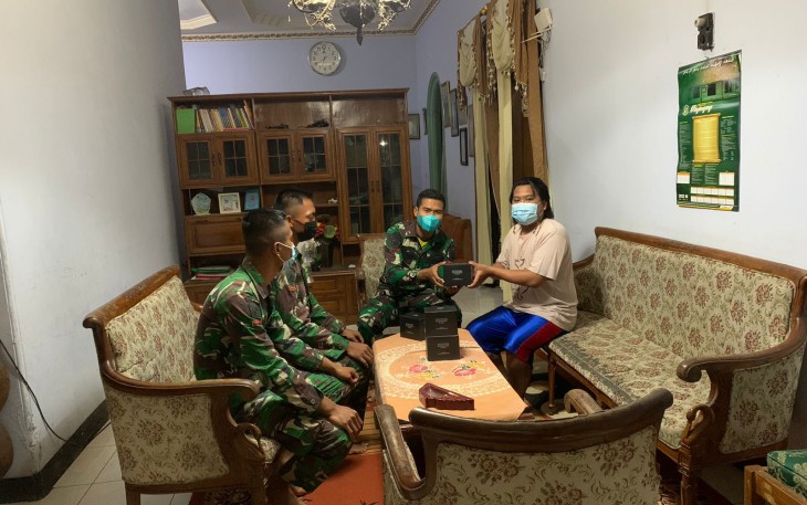 ANJANGSANA PERDANA SATGAS TMMD 112 KODIM 0818