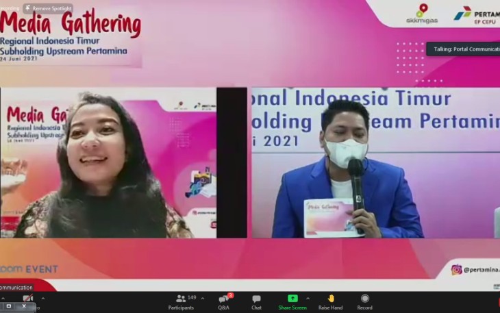 Regional Indonesia Timur  Subholding Upstream Pertamina Paparkan Program CSR