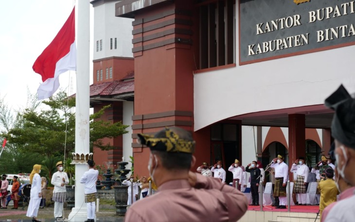 PLT Bupati Bintann Roby kurniawan Sebagai Irup